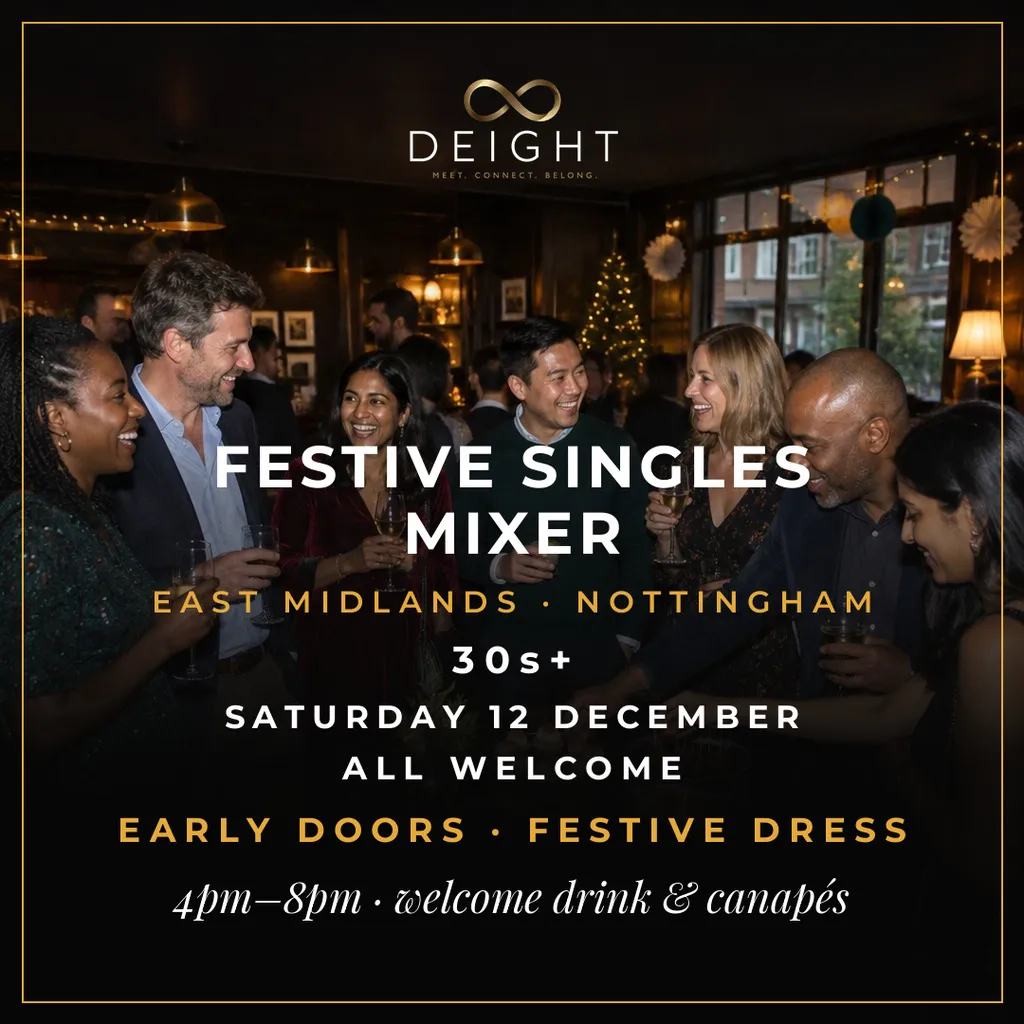 DEIGHT Festive East Midlands Mixer artwork for Nottingham without date